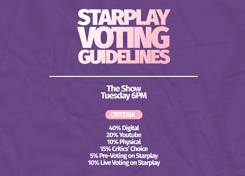 STARPLAY Voting Guide for Kim Wooseok